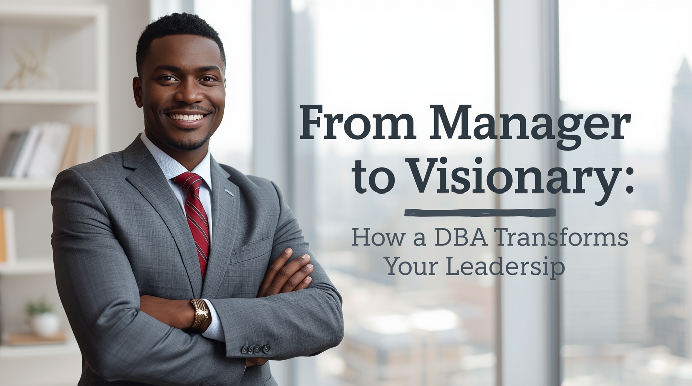 From Manager to Visionary: How a DBA Transforms Your Leadership