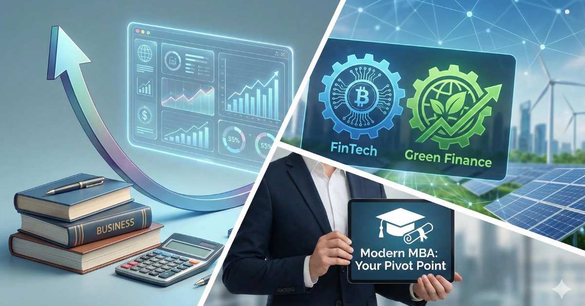 Pivoting into FinTech and Green Finance with a Modern MBA